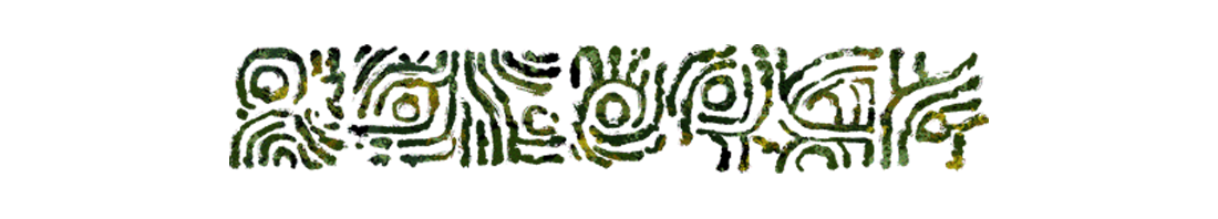Graphic showing old undecipherable runes.
